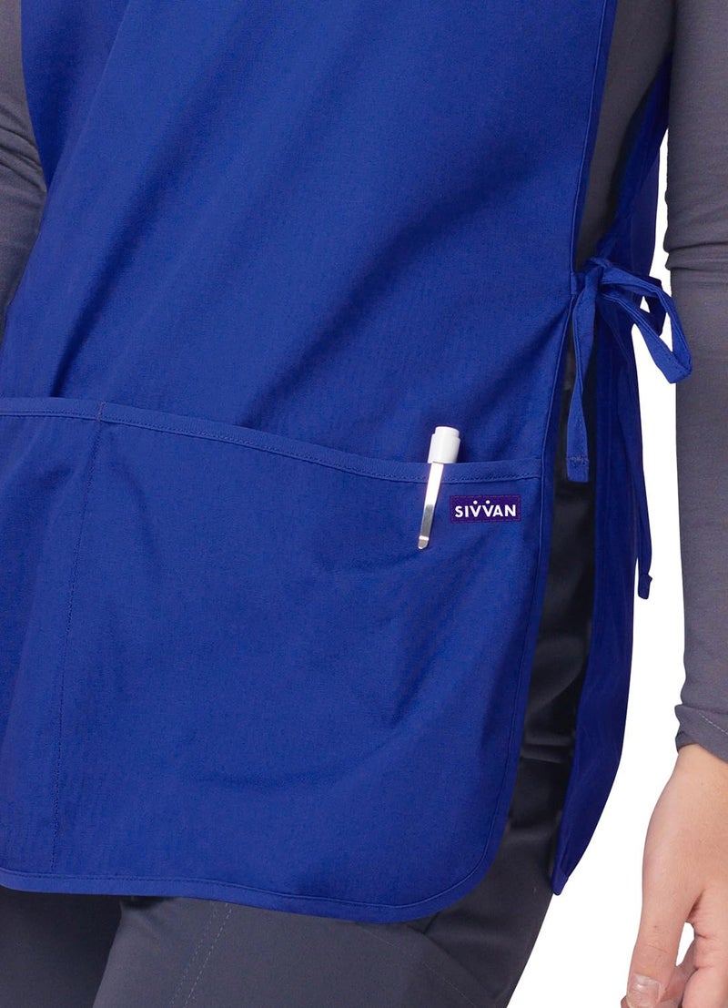 Sivvan Unisex Apron - Cobbler Apron 2-Pack - S87002 - Royal Blue - R - Image 5